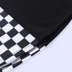 B&W Gothic Checkered Skirt 20 B&W Gothic Checkered Skirt -Gothic Clothing Store 9 06a534bb 6947 4256 abfe efb2eec82002