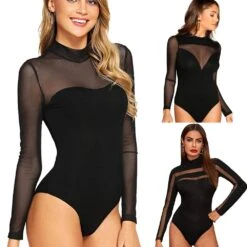 Missguided Black Sexy Bodysuit -Gothic Clothing Store 9 0bbcf926 e7c1 4a1f 83c1 9d8dd87a7438