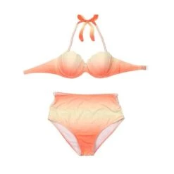 Gothic Pearly Shell Halter Bikini Set – High-Waist Two-Piece Swimwear -Gothic Clothing Store 9 3cb6333c 4515 429b ba15 caf38d2c94f4