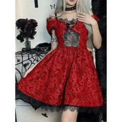 Gothic Spider Web Lace Dress -Gothic Clothing Store 9 3da4bb08 b0e2 4632 bafa 02565aa0de83