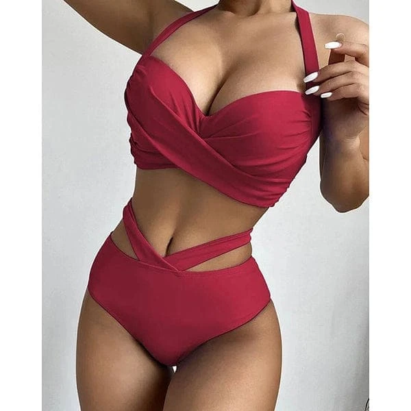 Mystical Twist Halter Bikini 2 Mystical Twist Halter Bikini - Image 2