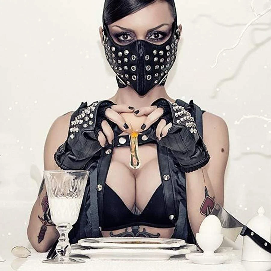 Mysterious Assassin Rivet Mask 7 Mysterious Assassin Rivet Mask - Image 7