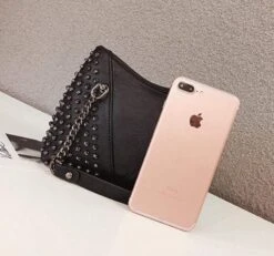 Chained Rivet Gothic Bag -Gothic Clothing Store 9 7a527077 79f9 440a a738 8d2bd40478d0