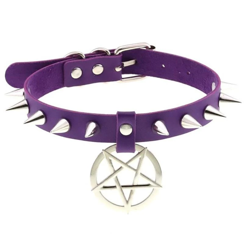 Pentagram Bondage Necklace 10 Pentagram Bondage Necklace - Image 10