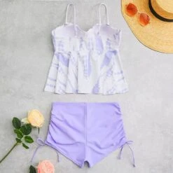 Retro Chic High-Waist Tankini Set With Shorts -Gothic Clothing Store 9 9cc81991 004a 4672 8be1 5d78fe032347