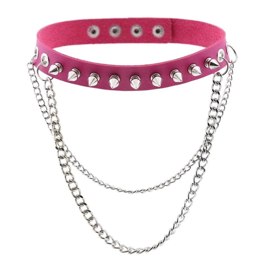 Emo Punk Chained Choker 12 Emo Punk Chained Choker - Image 12