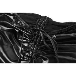Danica PU Leather Drawstring Flare Pants -Gothic Clothing Store 9 d5e84ef4 e1ab 4788 83eb b42d6d207ba1