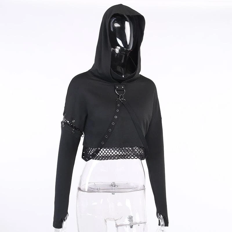 Lil Kawai Mesh Hoodie 7 Lil Kawai Mesh Hoodie - Image 7