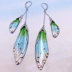 Enchanted Fairy Wing Earrings -Gothic Clothing Store 9 fc4ab63a d227 472f ba14 c59ec88b8ace