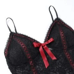 Red Bow Lace Camisole Top -Gothic Clothing Store 9 fd5ef75e eee3 40ac 92d2 e5dab14e75bd
