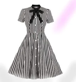 Asher Vintage Stripe Dress