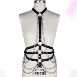 Body Bondage Cage Garter