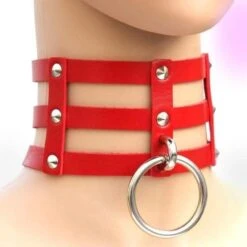 Caged Ring Choker
