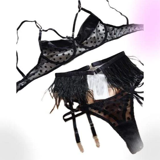 Dark Morphine Bondage Lingerie Set 2 Dark Morphine Bondage Lingerie Set - Image 2