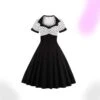 Dark Romanticism 50s Style Pin Up Dress