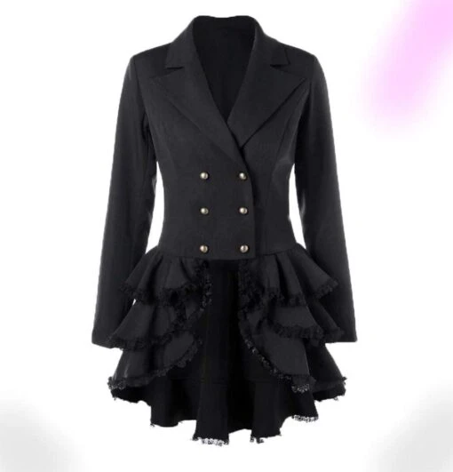 Darkness Rising Coat -Gothic Clothing Store DarknessRisingCoat