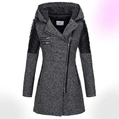 Darkness Zipper Slim Coat -Gothic Clothing Store DarknessZipperSlimCoat