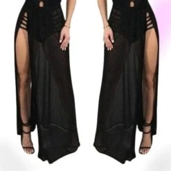 Flown Away Gothic Long Skirt