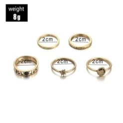 Geometric Ring -Gothic Clothing Store Geometric Ring 2