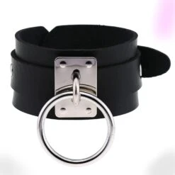 Gothic Punk Leather Bracelet
