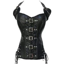 Gothic/Steampunk Steel Boned Waist Trainer Corset 11 -Gothic Clothing Store GothicSteampunk Steel Boned Waist Trainer Corset 11