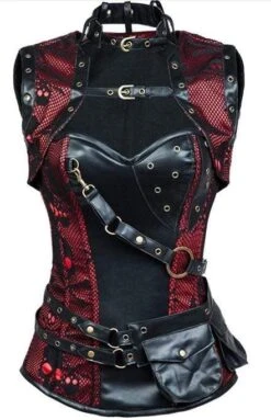 Gothic/SP Tribulations Steel Boned Corset -Gothic Clothing Store Gothic SP Tribulations Steel Boned Corset