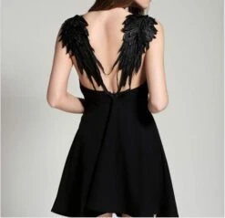 Drive You Wild Angel Mini Dress -Gothic Clothing Store HTB15 BsOXXXXXcKXXXXq6xXFXXXY
