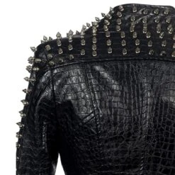 Wrecked Karma Studded Leather Jacket -Gothic Clothing Store HTB1I3PmXnHuK1RkSndVq6xVwpXau