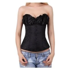 Scarlet Paisley Overbust Corset 11 Scarlet Paisley Overbust Corset -Gothic Clothing Store HTB1UhG1fqQoBKNjSZJnq6yw9VXas