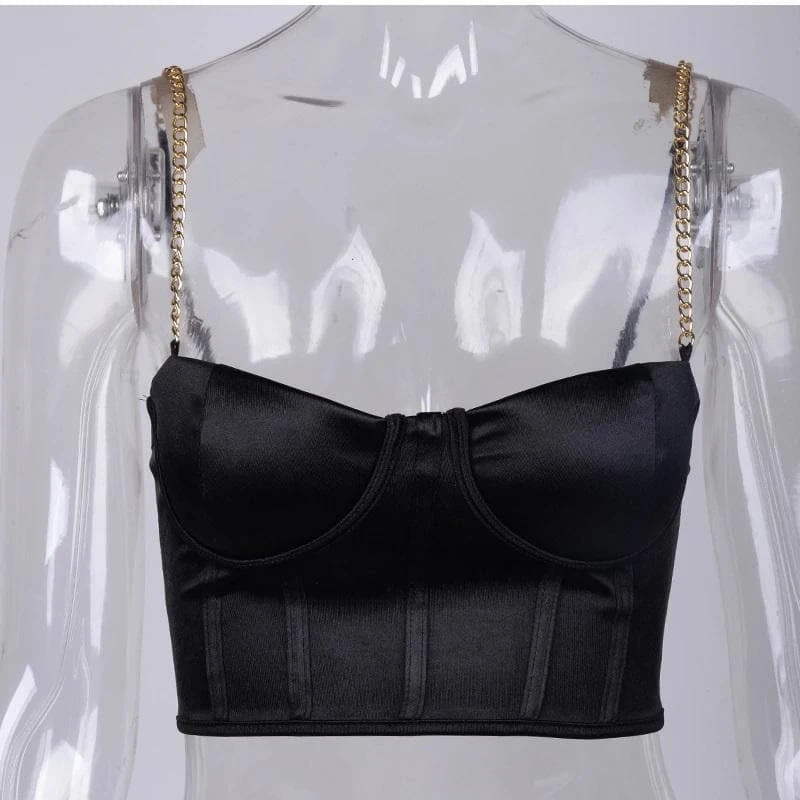 Modern Fantasy Goth Crop Top 5 Modern Fantasy Goth Crop Top - Image 5