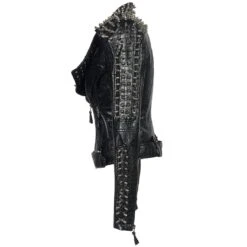 Wrecked Karma Studded Leather Jacket -Gothic Clothing Store HTB1i. uXk95K1Rjt biq6xzbVXaI