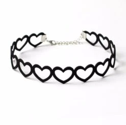 Love Heart Choker -Gothic Clothing Store HTB1i55bOFXXXXXTXFXXq6xXFXXX2