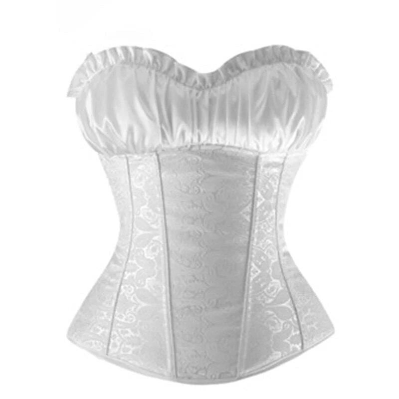Scarlet Paisley Overbust Corset 5 Scarlet Paisley Overbust Corset - Image 5