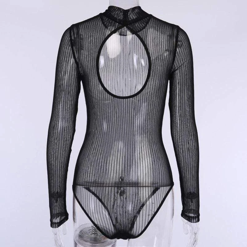 Midnight Pleaser Sexy Black Bodysuit 9 Midnight Pleaser Sexy Black Bodysuit - Image 9