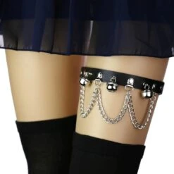 Ring My Bell Leg Garter -Gothic Clothing Store Hf1c7e7647c444e3eb5c13410c90c9ee2g