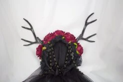 Elegant Elk Horn Headband -Gothic Clothing Store IMG 7400