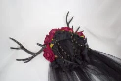 Elegant Elk Horn Headband -Gothic Clothing Store IMG 7411