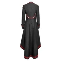 Static Noise Long Coat 7 Static Noise Long Coat -Gothic Clothing Store LXH90809791 0601411993918467202