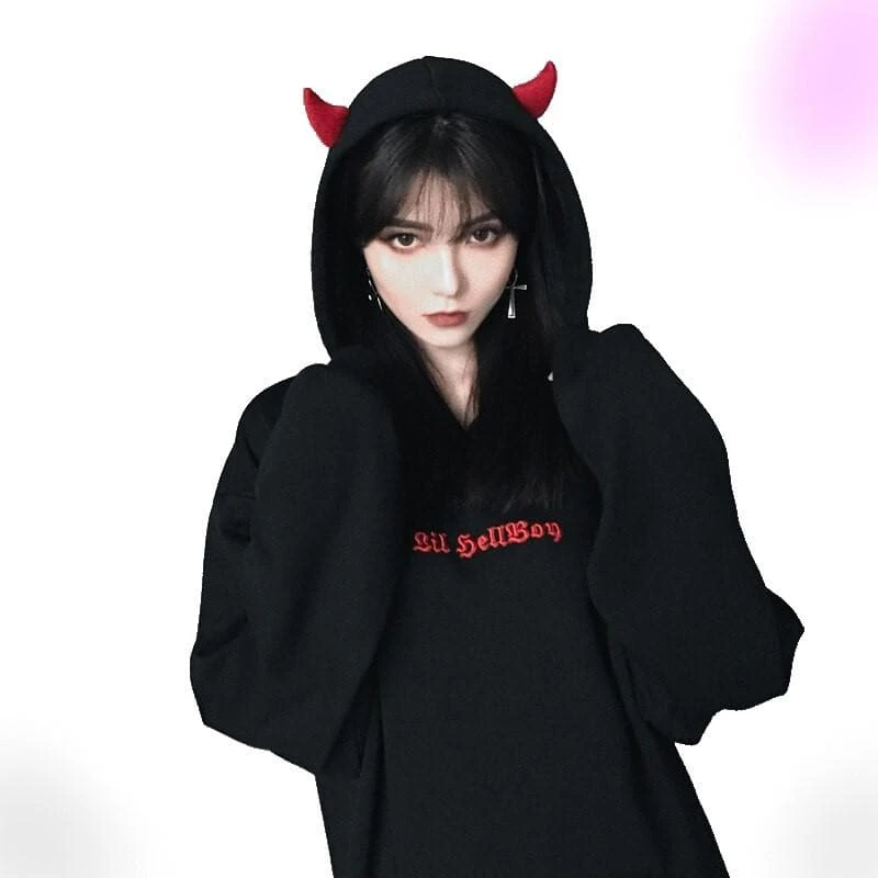 Lil Punk Devil Hoodie 1 Lil Punk Devil Hoodie