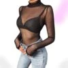 Midnight Pleaser Sexy Black Bodysuit