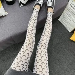 Moon Prints Silk Leggings 25 Moon Prints Silk Leggings -Gothic Clothing Store O1CN01ceOXph1uTuRYfhTRz 729736039
