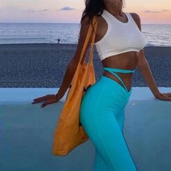 Knitted Fancy Pants 25 Knitted Fancy Pants -Gothic Clothing Store OrangeA 2020 fashion bandage women straight pants solid elastic high waist slim long trousers 2020 summer.jpg 640x640 ae6e091e f385 4cb8 8e08 e57387704cc6