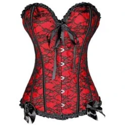 Plastic Boned Gothic Waist Trainer Corsets -Gothic Clothing Store Plastic Boned Gothic Waist Trainer Corsets