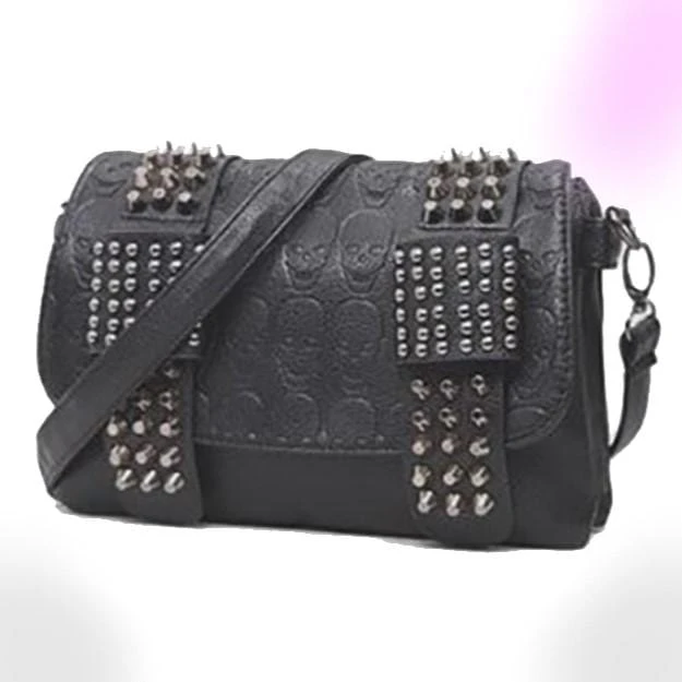 Punk Metal Skull Bag 1 Punk Metal Skull Bag