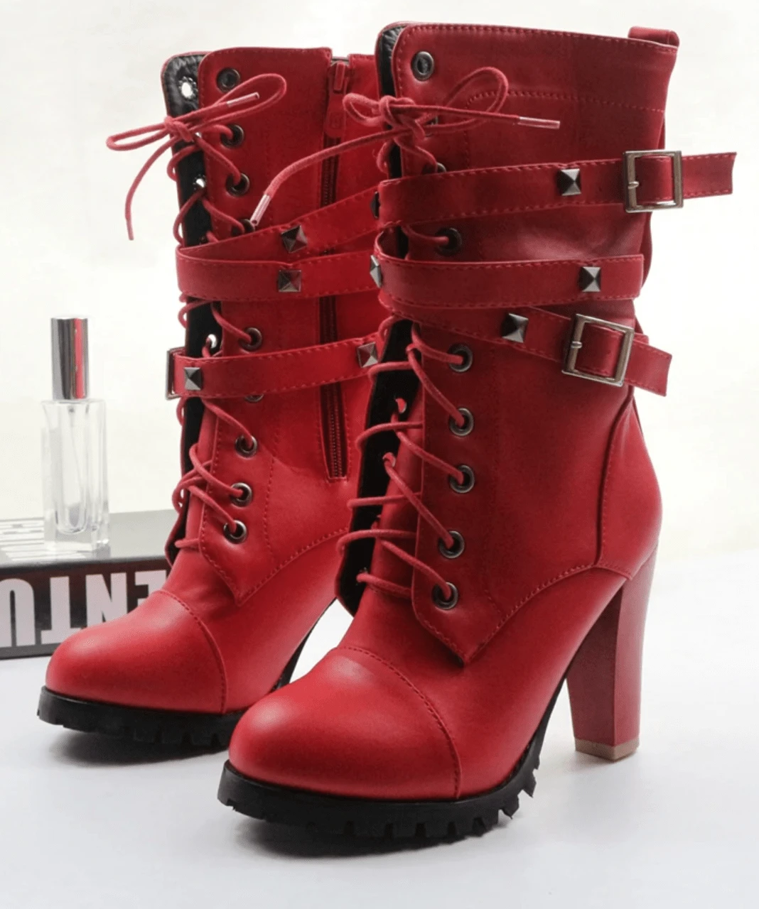 Retaliation Platform Buckle Boots 2 Retaliation Platform Buckle Boots - Image 2