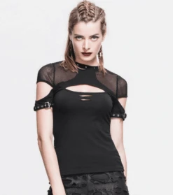 Draconia Gothic Mesh T-Shirt -Gothic Clothing Store Screen Shot 2019 02 13 at 10.19.10 AM