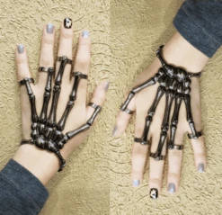 Hand Skeleton Bracelet -Gothic Clothing Store Screen Shot 2019 04 25 at 1.12.35 PM