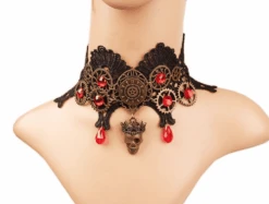 Skull Queen Necklace -Gothic Clothing Store Screen Shot 2019 05 14 at 5.14.52 PM