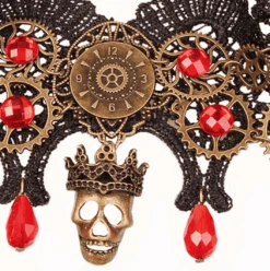 Skull Queen Necklace -Gothic Clothing Store Screen Shot 2019 05 14 at 5.18.51 PM