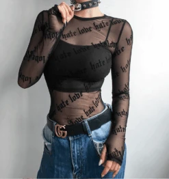 Hate-Love Mesh T-Shirt -Gothic Clothing Store Screen Shot 2019 05 25 at 2.55.53 PM